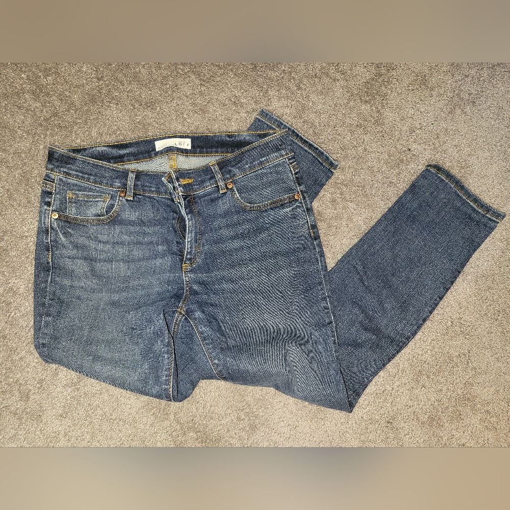 Ann Taylor Loft skinny crop jeans